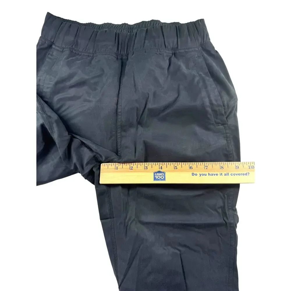 lululemon Adapted State Training Jogger 2 Black Zip Cuff High Rise Running Pant